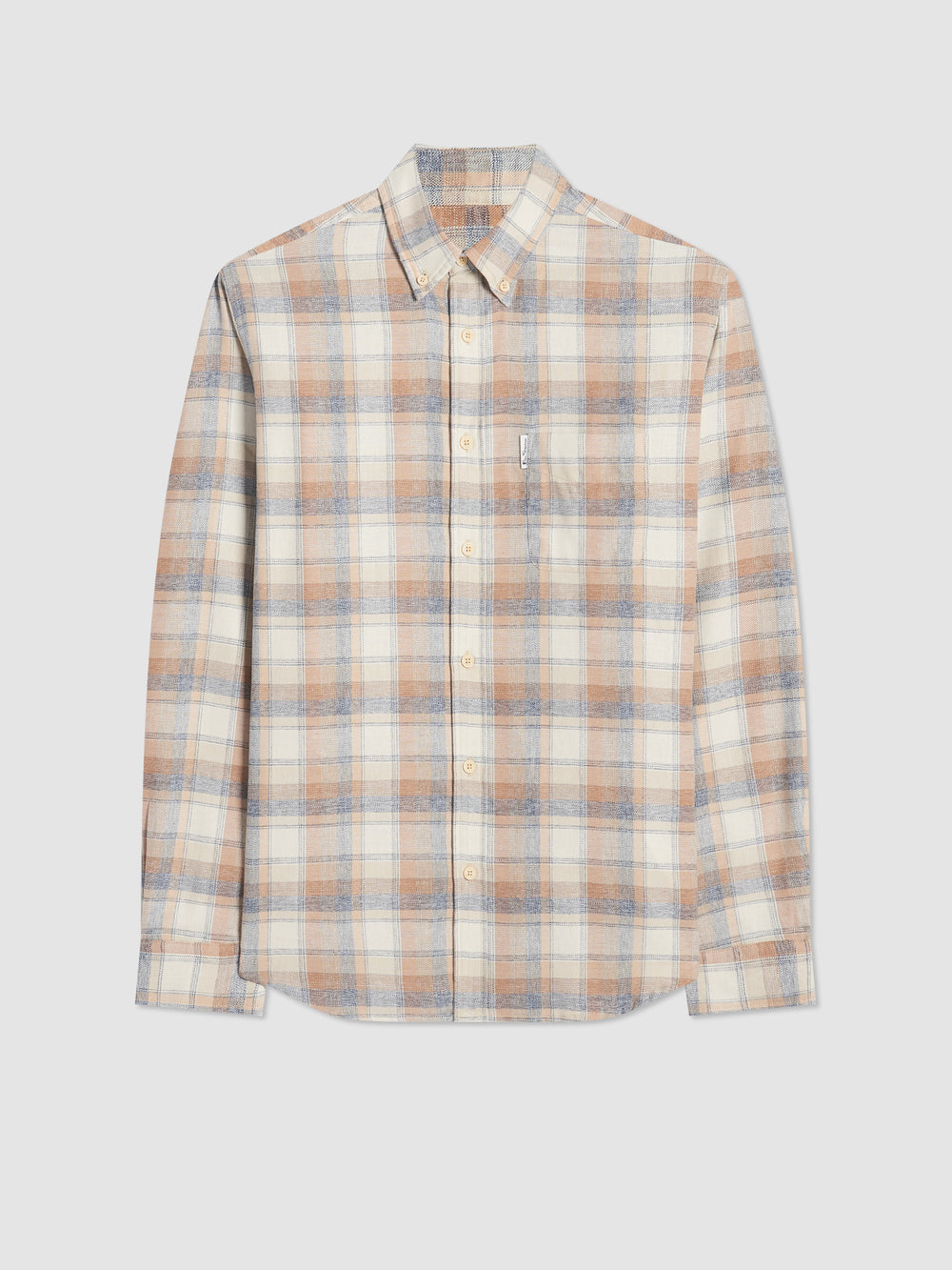 Chemises Ben Sherman Twisted Yarn Check Marron | VUH-93878575